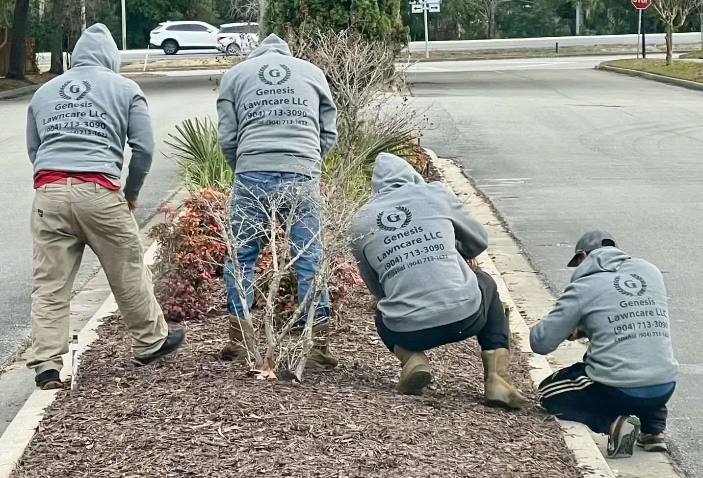 Genesis Lawncare team